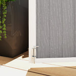 4.7 X 2.5ft Lockable Garden Shed, Double Bin Storage Shed