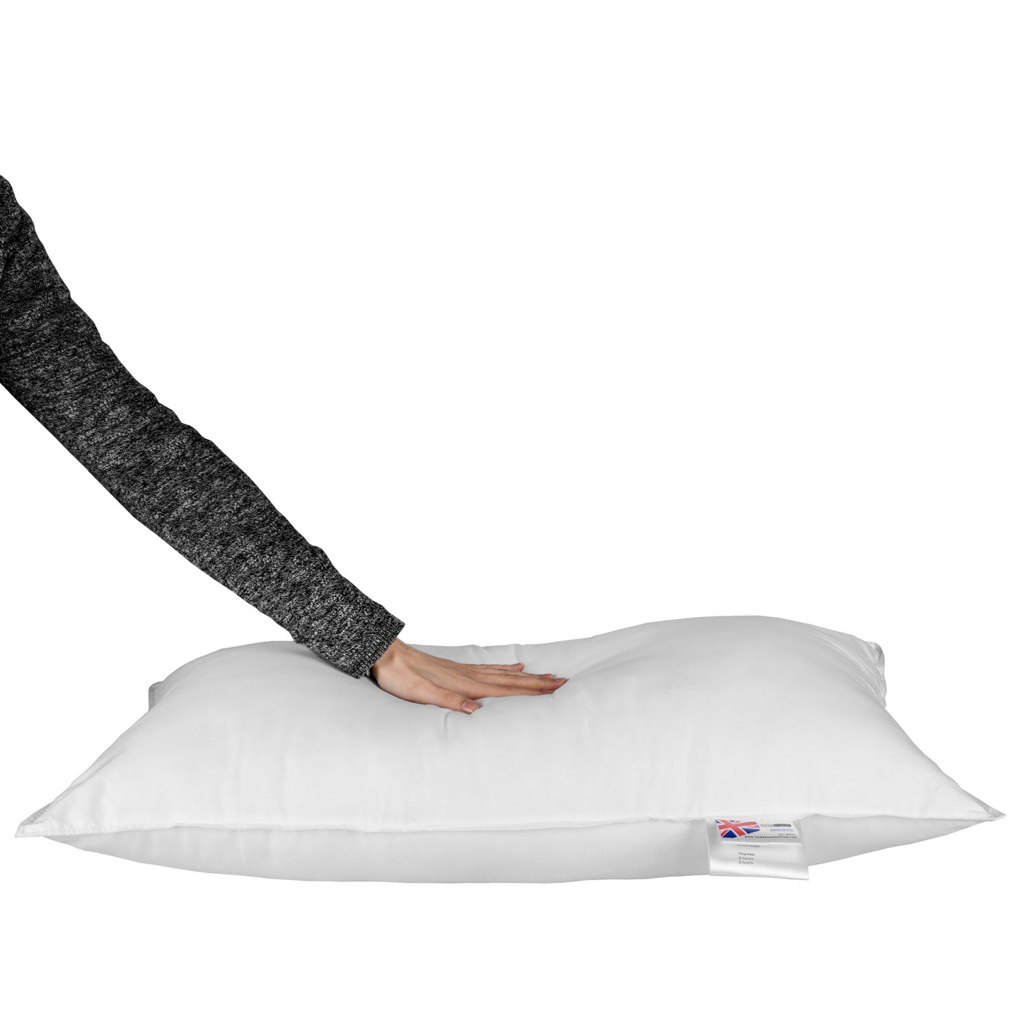 Microfibre Euro Continental Pillow Pair - 40cm X 80cm (16"x32")