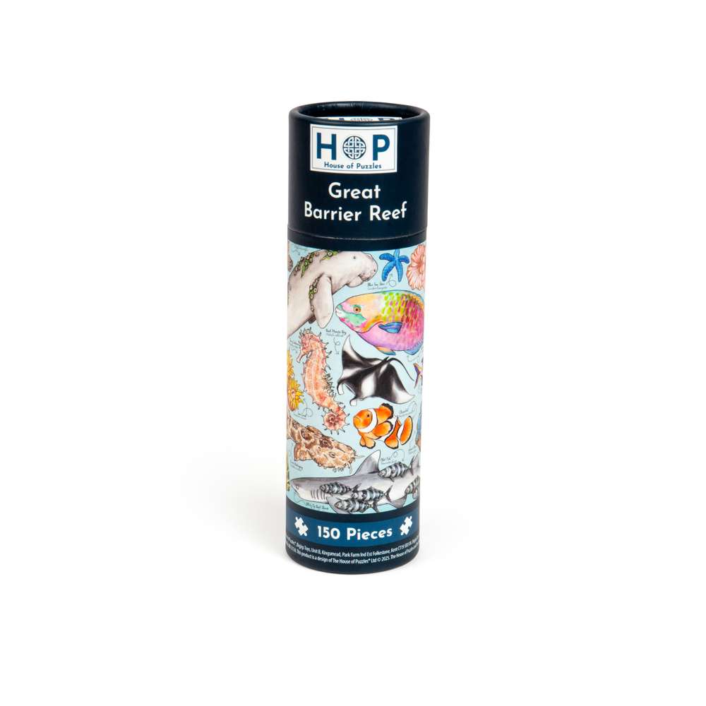 Great Barrier Reef Mini Jigsaw Puzzle Tube - 150 Piece