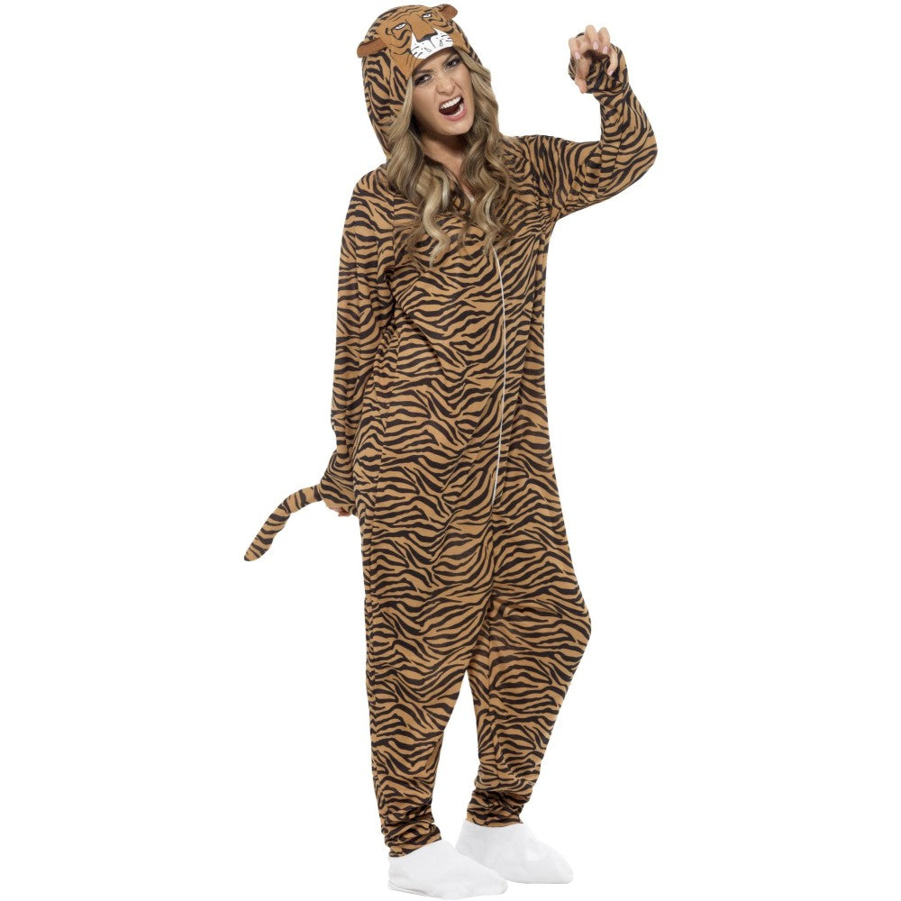 Tiger Costume, Brown | Large
