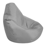Kids High Back Bean Bag Chair | Gray