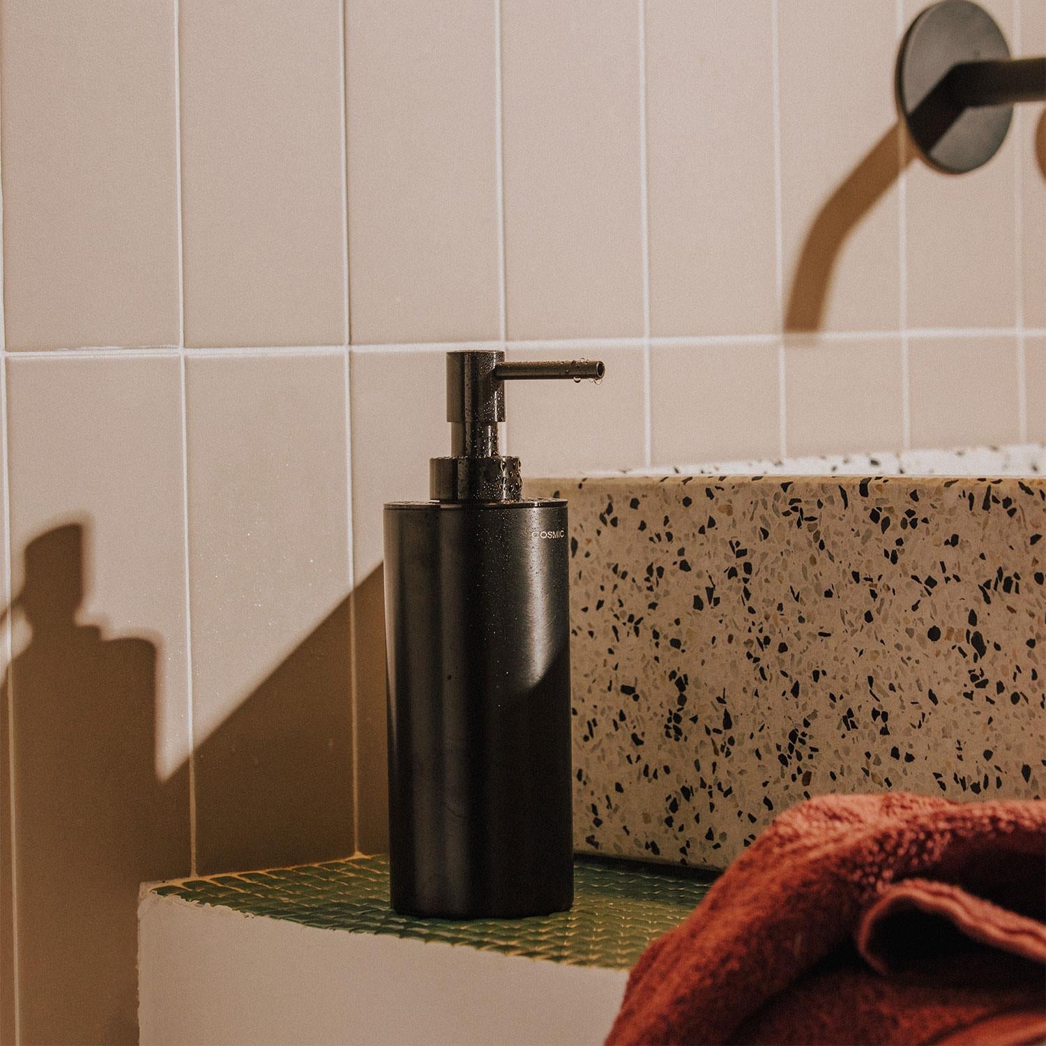 Soap Dispenser, 240ml, Chrome, Stainless Steel, Architect Collection