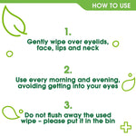 Kind To Skin Cleansing Wipes For Sensitive Skin, 6x25 Wipes | Set of 6