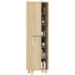 Bathroom Storage Unit With 6 Open Compartments 6 Shelves