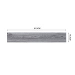 36pcs Rustic Style Wood Plank Pvc Flooring | Light Grey