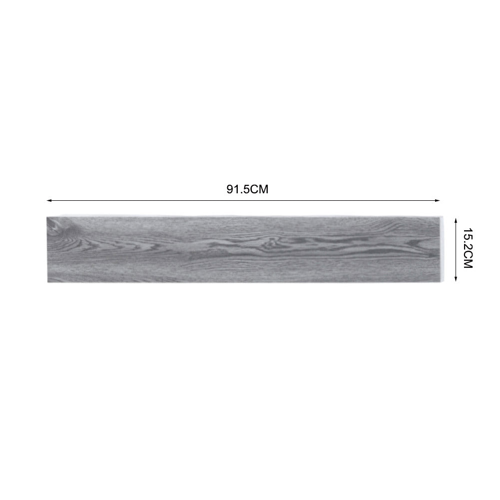 36pcs Rustic Style Wood Plank Pvc Flooring | Light Grey