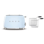 Tsf01, Tssr01 2 Slice Toaster With 2-sandwich Racks Set | Baby Blue