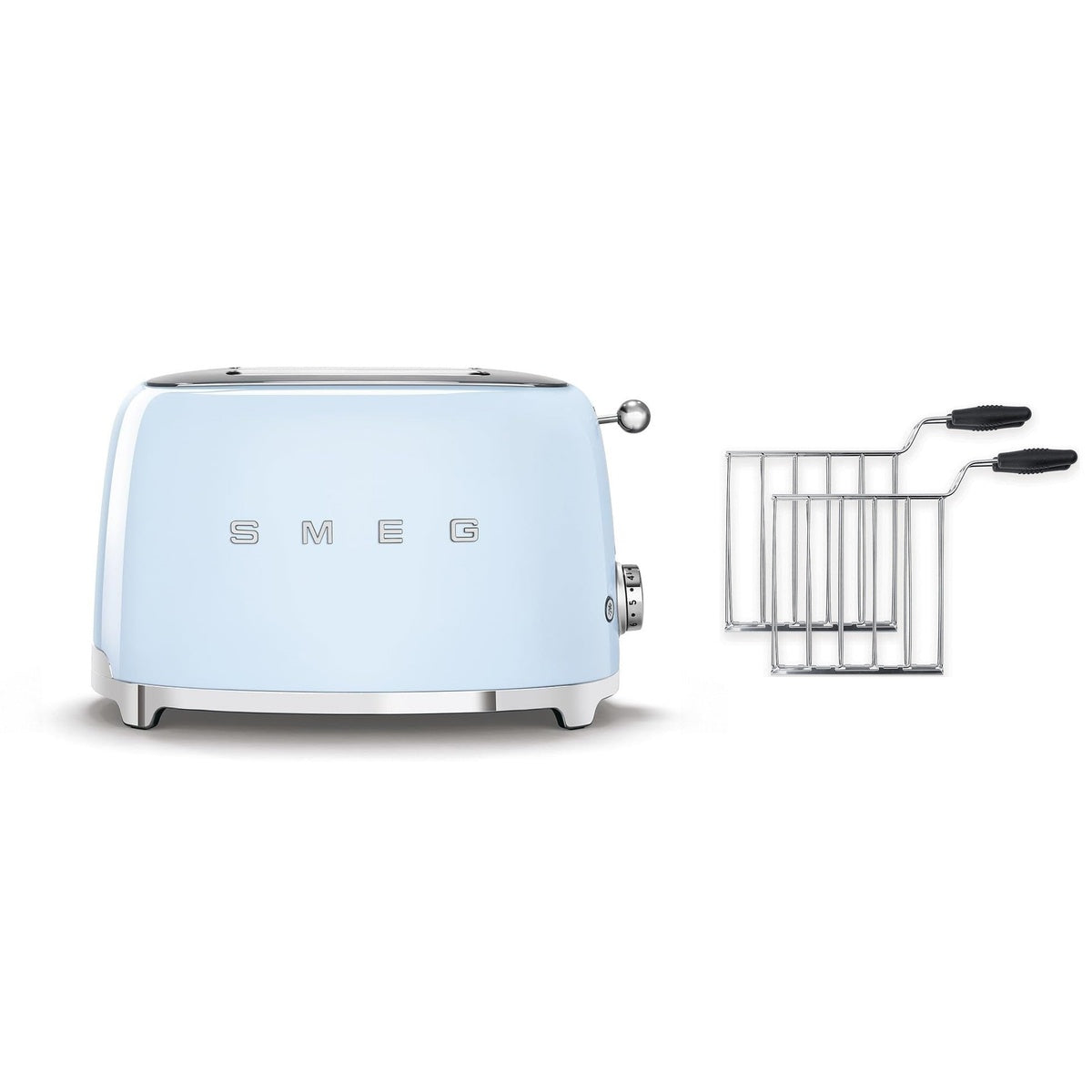 Tsf01, Tssr01 2 Slice Toaster With 2-sandwich Racks Set | Baby Blue