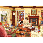 In Time For Tea - Big 500 Piece Jigsaw Puzzle For Adults, With Extra Large Pieces