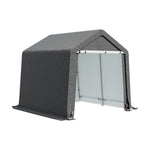 8x8ft Galvanized Tube Storage Shed