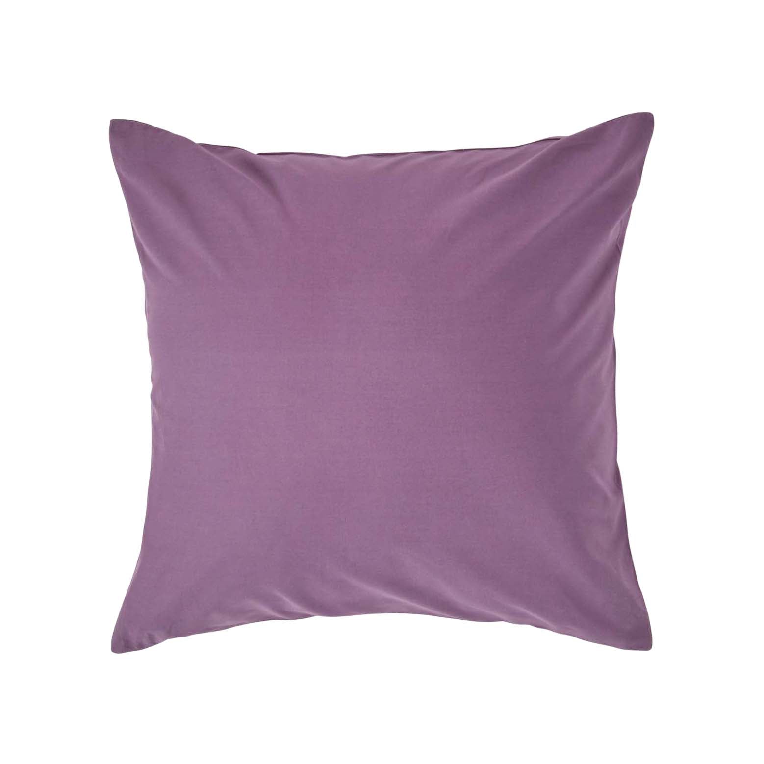 Continental Egyptian Cotton Pillowcase 200 Tc | 40cm x 40cm | Grape