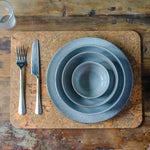 Set Of 4 Nordic Stoneware Dipping Bowls | Set of 4 | Grey