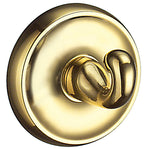 Towel Hooks Wall Mounted Storage Non-rust Brass Core | Single | Polished Brass