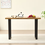 Stylish Colorado Dining Table Set With 4 Velvet Charlotte Chairs | Black