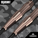 Dead Shot Darts - Steel Tip - 95% Tungsten | 21g | Bronze