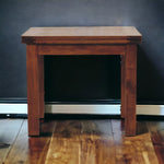 Solid Mango Wood Chestnut Butterfly Dining Table