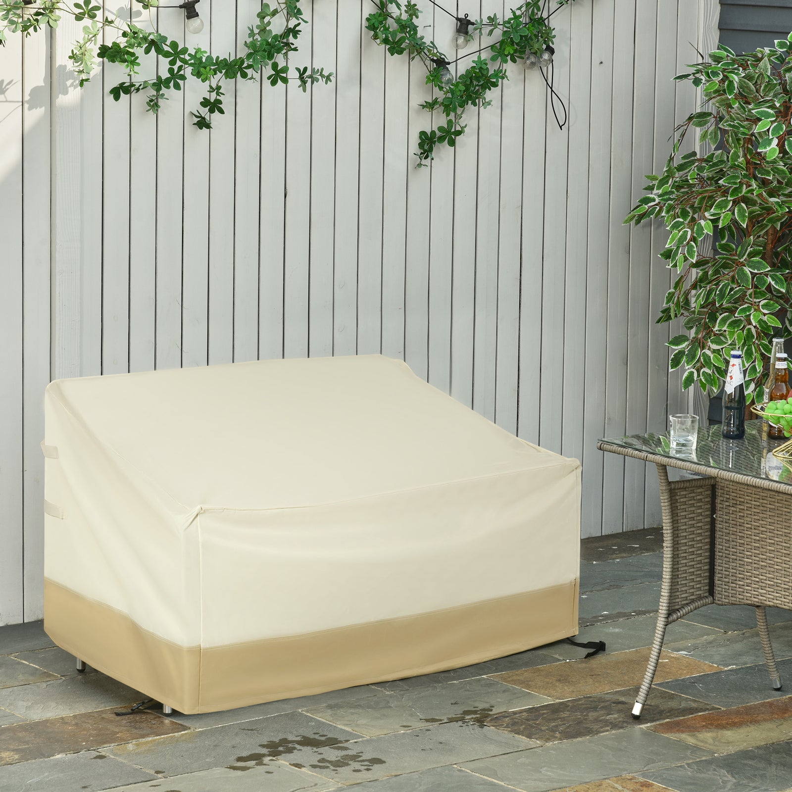 Furniture Rain Cover 3 Seater Garden Rattan Chair Waterproof