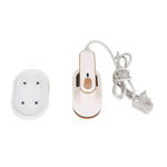Beige Foldable Handheld Garment Steamer – 40w Quick-heat 0.8l Steam Iron For Home Use