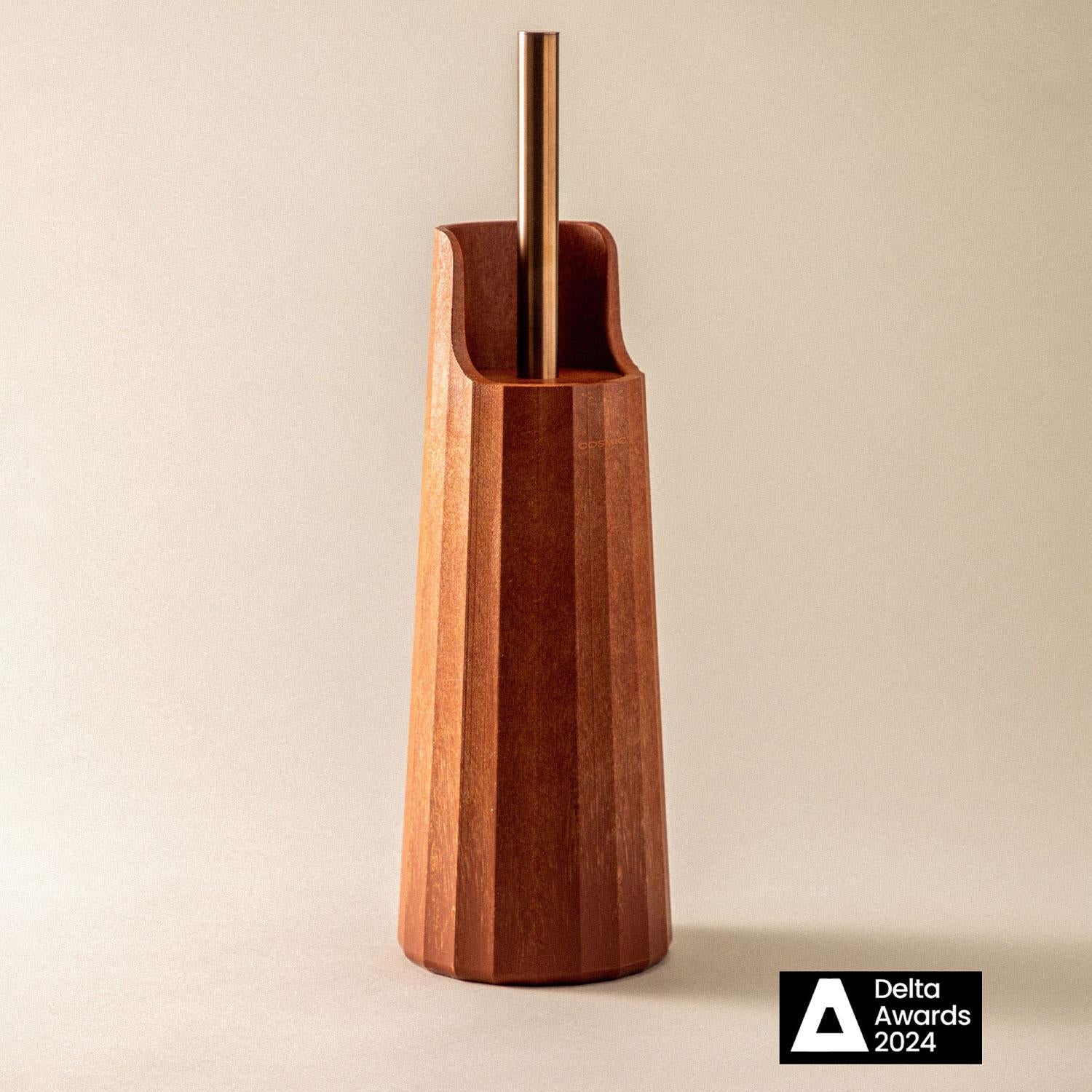 Toilet Brush, Brown Design, Recycled Materials, Avenir Collection