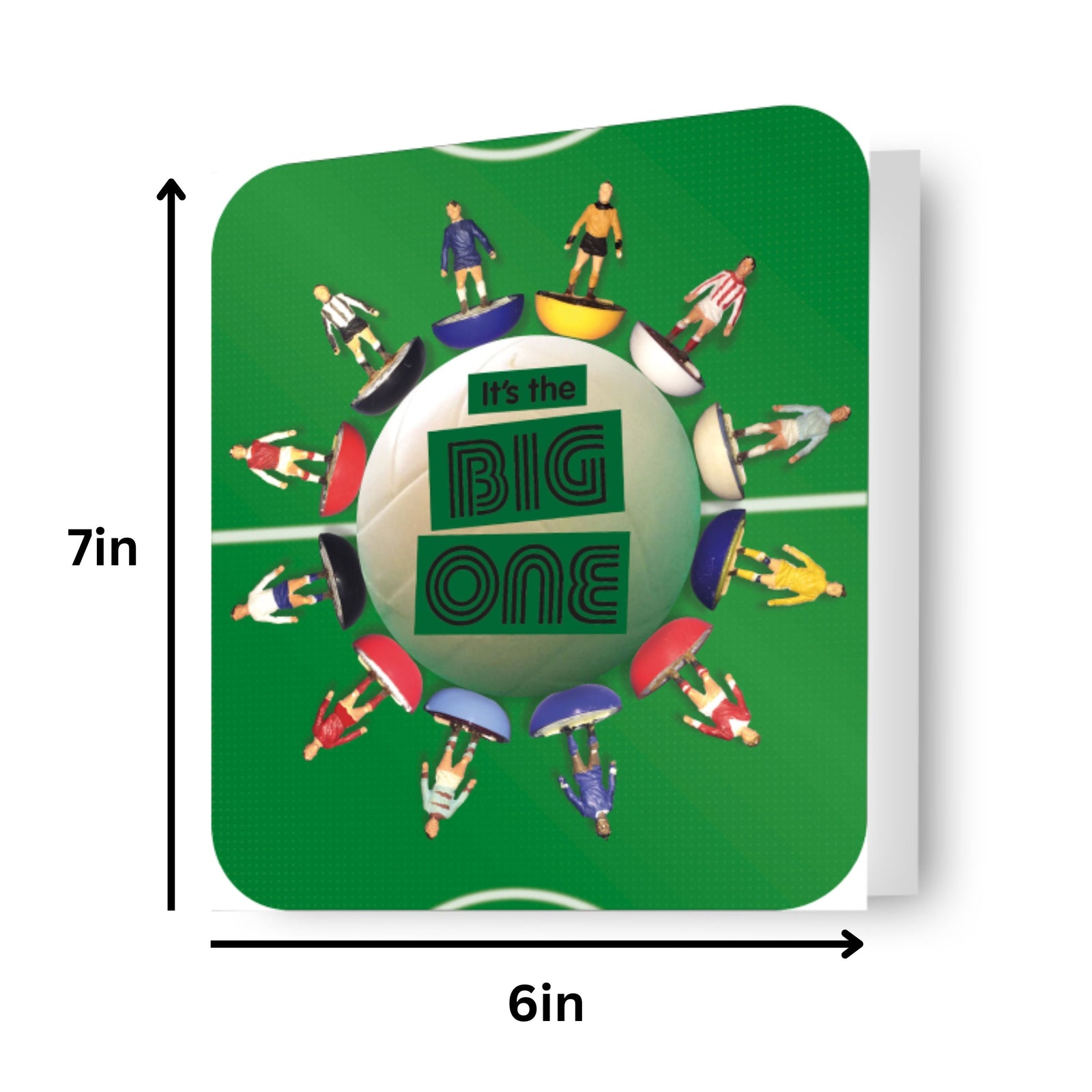 Subbuteo Milestone Age Birthday Card Official Product