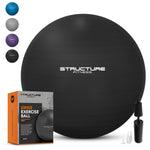 Structure Fitness Anti Burst Yoga Exercise Gym Ball With Hand Pump