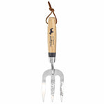 Pedigree V&a Stainless Steel Hand Fork With Fsc Ash Handle Gift Box | Set of 1 | Brown