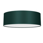 Verde Hand Made Scandi Style Ceiling Lamp In A Rich Green Finish Holds 3xe27 Led Bulbs