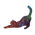 Fox And Cat Jigsaw Puzzles - 160 Pieces Each - Wooden