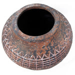 23cm X 30cm Large Aztec Vase Planter