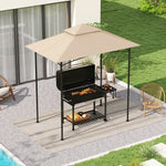 Grill Gazebo Cover Roof Replacement For 1.5 X 2.4m Frame | Beige