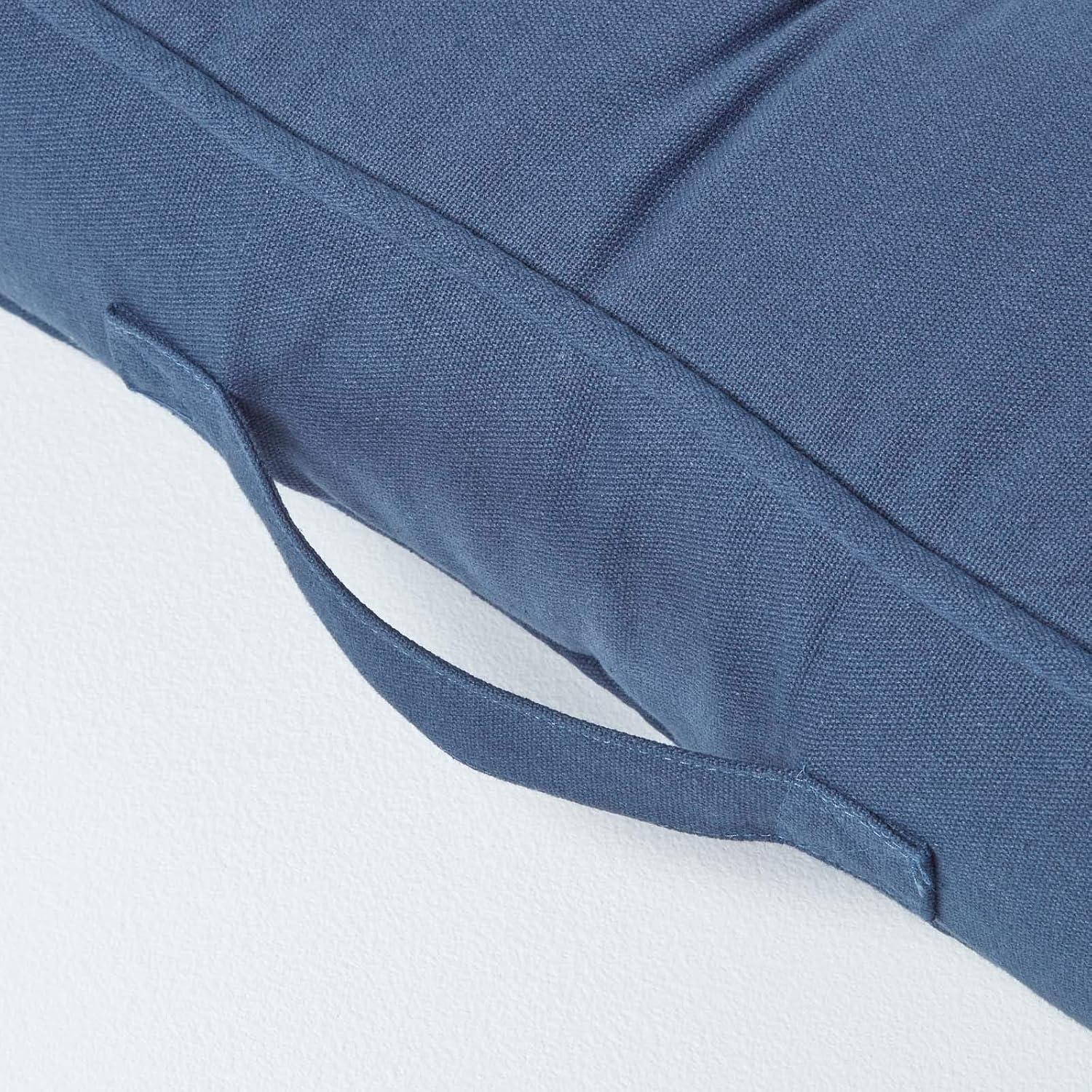 Cotton Armchair Booster Cushion | 50cm x 50cm | Navy Blue