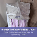 Speedi Dry - Compact 3-Tier Heated Airer with Bonus Insulated Cover