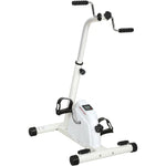 SPORTNOW Seated Pedal Exerciser With Dual Massage And Lcd Display