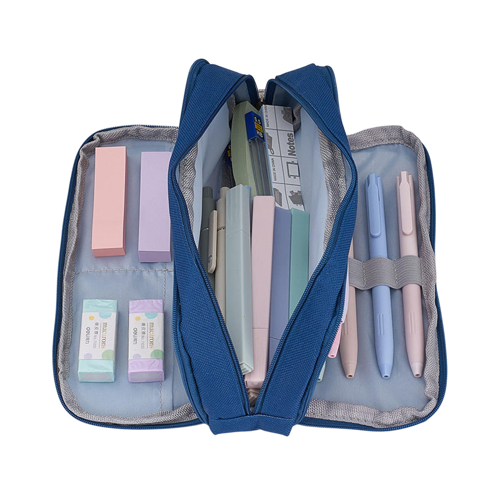 47pcs Stationery Set With Pencil Case | Navy Blue