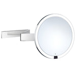 Chrome Shaving Make Up Led Mirror Usb Charging 7x Magnify | Polished Chrome