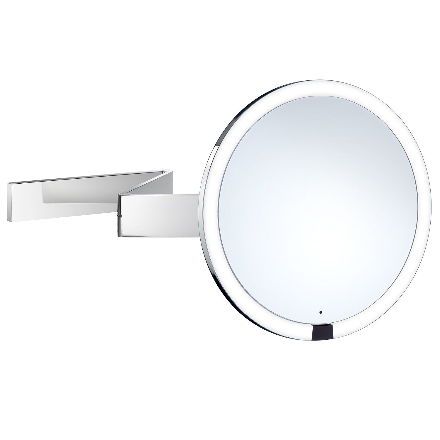 Chrome Shaving Make Up Led Mirror Usb Charging 7x Magnify | Polished Chrome