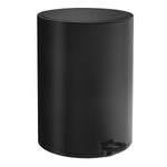 Stainless Steel 6l Pedal Bin With Easy Clean Inner Liner | Black