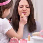 Wooden Vanity Kit For Kids, Consists Of 11 Play Pieces