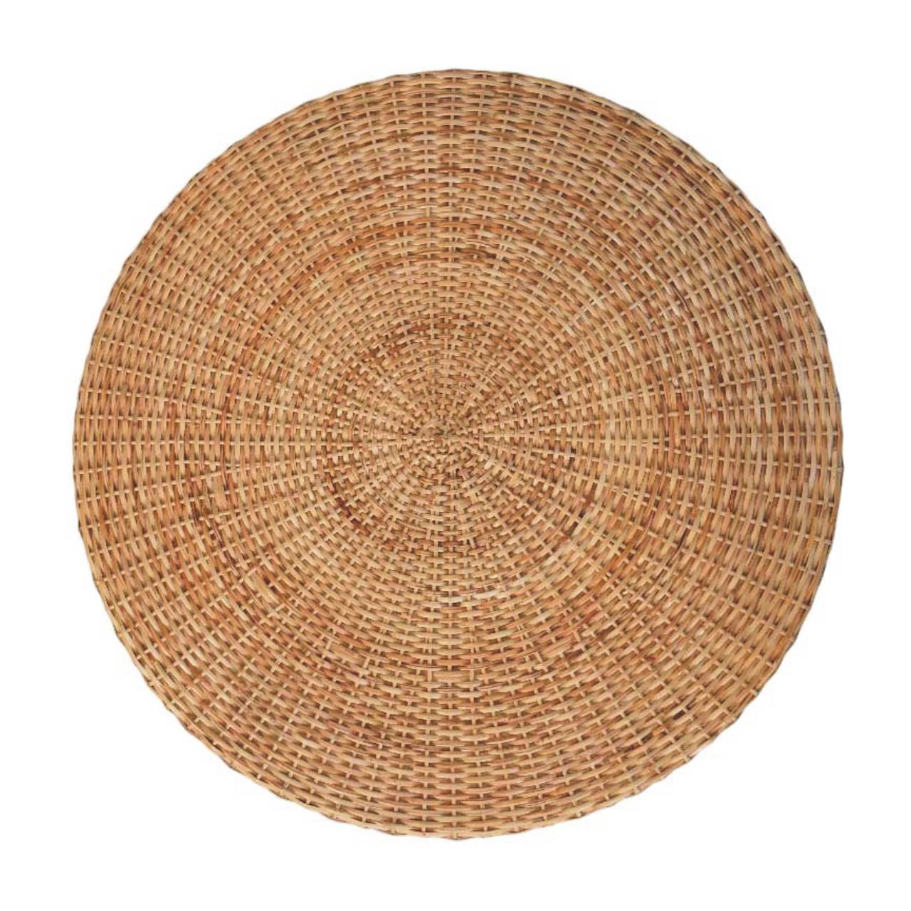 Regency Round Woven Coffee Table, Beige | 4 | Brown