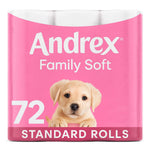 Gentle Clean Puppies On Roll Recycled Toilet Paper, 72 Rolls