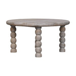 Spindle Salted Oak Coffee Table, Grey, Salted Oak Finish