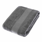 Turkish Cotton 500gsm Towel | Bath Sheet | Charcoal Grey