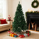 6ft H Green Artificial Christmas Tree With Metal Stand