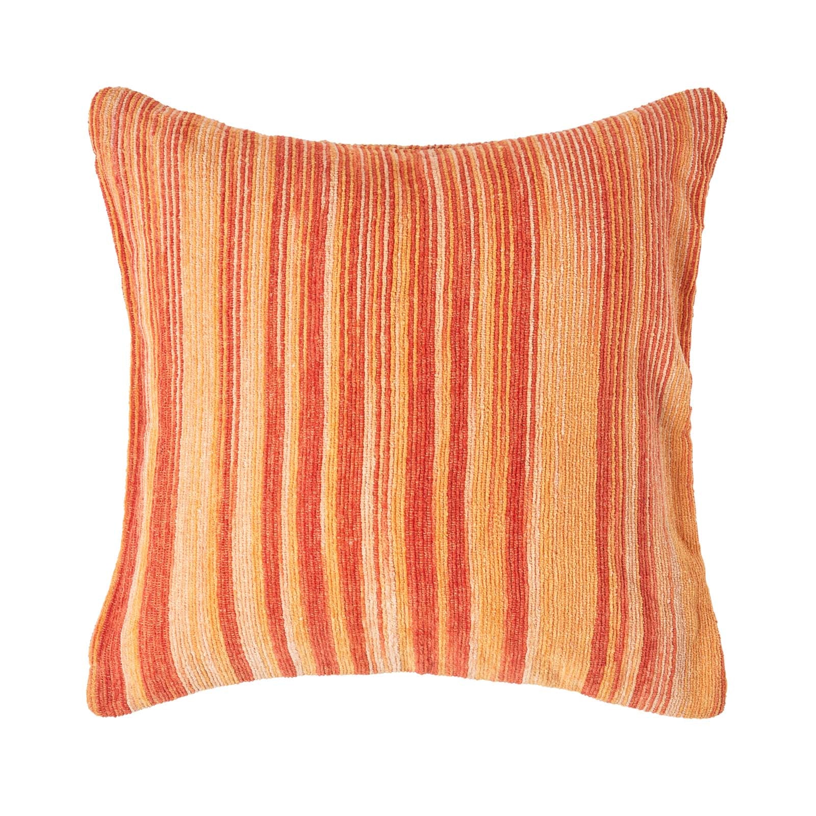Cotton Chenille Tie Dye Cushion Cover | 45cm x 45cm | Rust