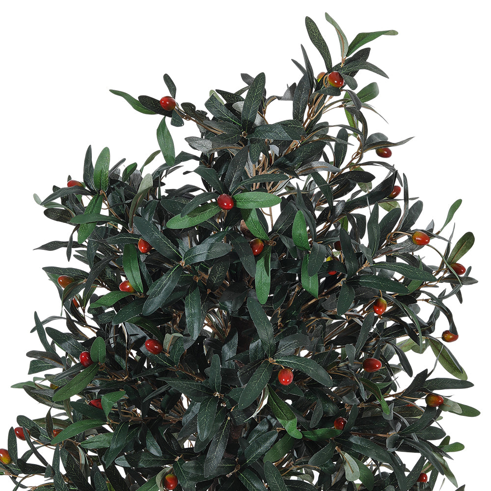 120cm/190cm Tall Artificial Olive Tree Decorative Plant In Planter | Large