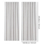Marlow Linen Look Blackout Curtains