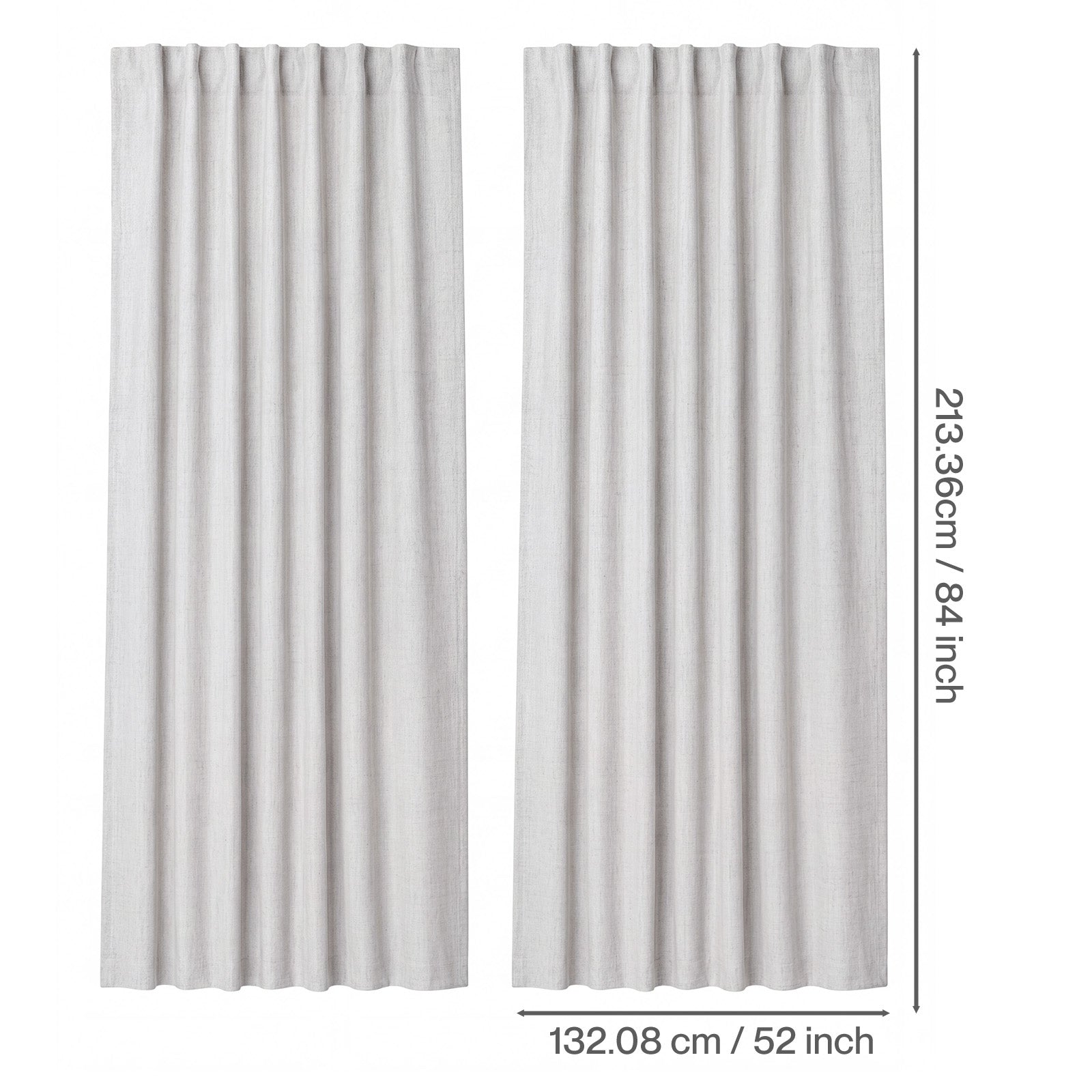 Marlow Linen Look Blackout Curtains