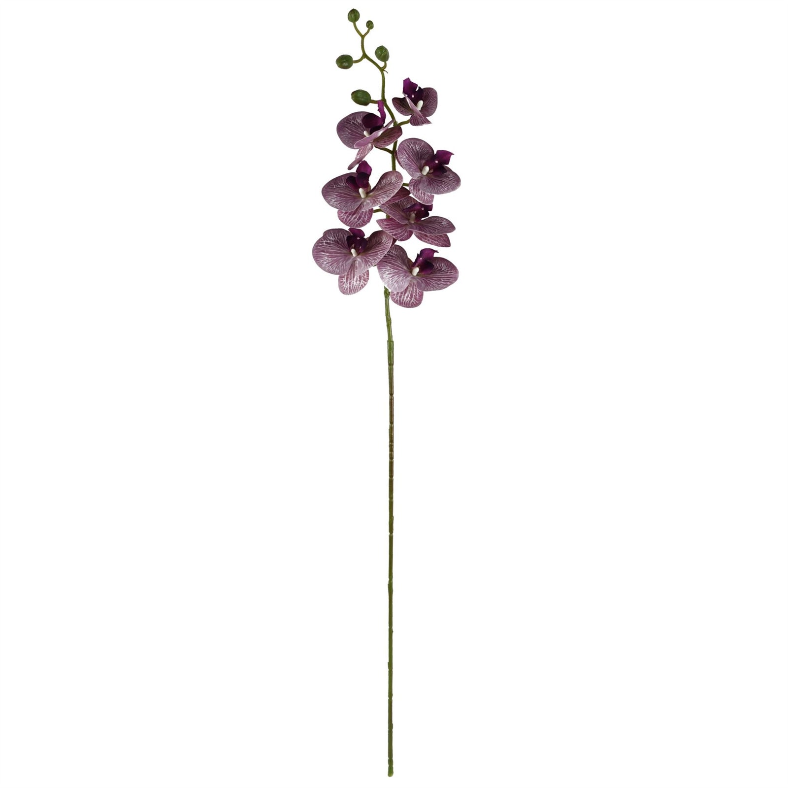 80cm Berry Burst Vase Artificial Orchids And Foliage