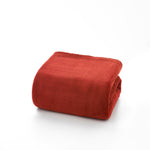 Snuggle Touch Microfibre Supersoft Fleece Throw | 140cm x 180cm | Ruby