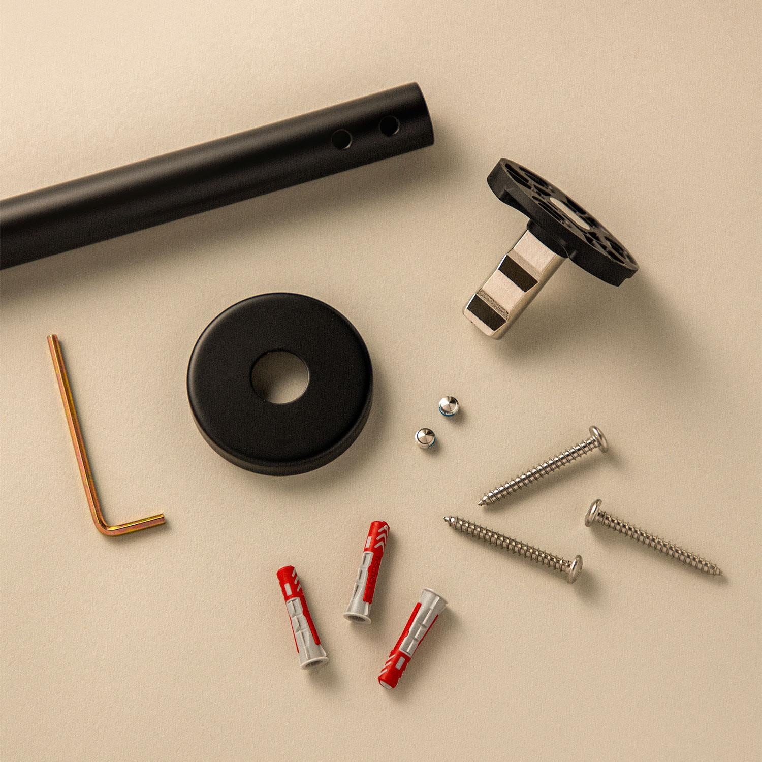 Towel Rail Matt Black Architect Sp (40cm)